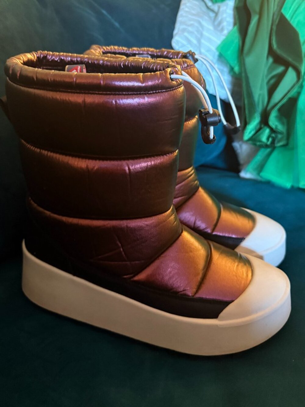 Cougar Women's Waterproof Winter Boots METEOR Copperberry Metallic Size 10